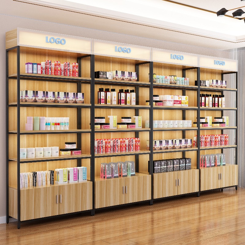 Phone Accessories Cabinet - Espositore Regolabile per Cosmetici, Scaffale per