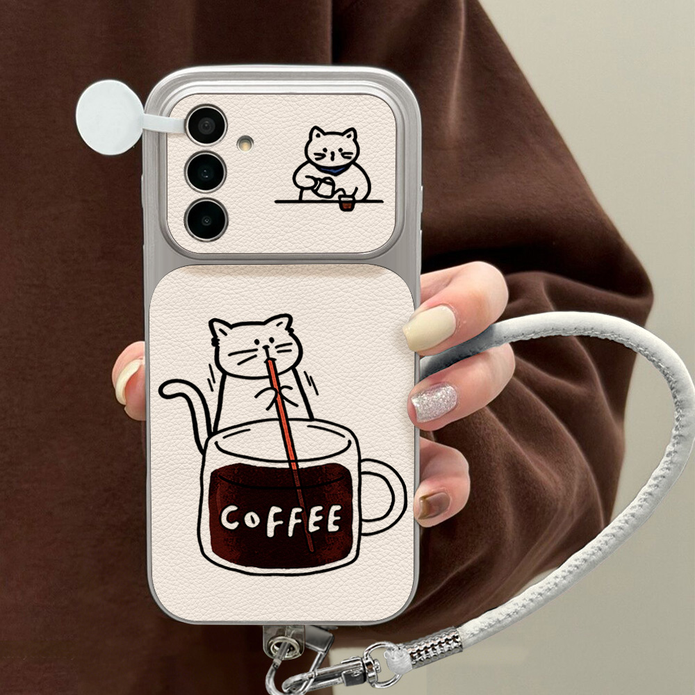 Samsung Accessories Phone - Custodia per telefono con gatto carino