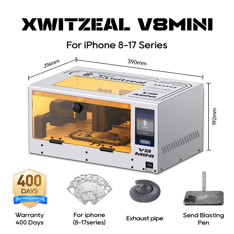 Phone Repair Kit - Xwitzeal ® Macchina Laser V8 MINI