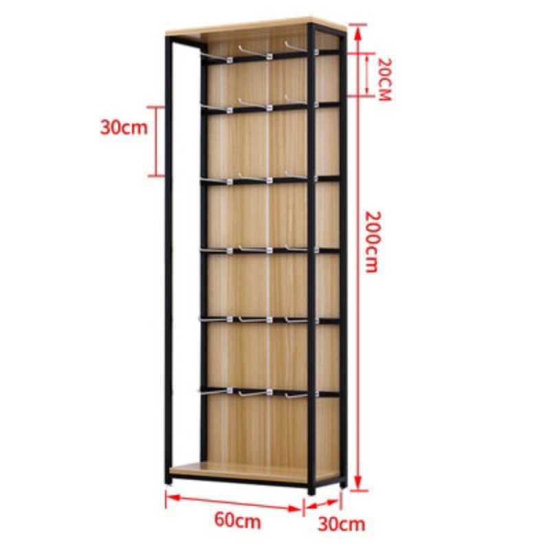 Phone Accessories Cabinet - Espositore da scaffale per supermercati, pantofole,