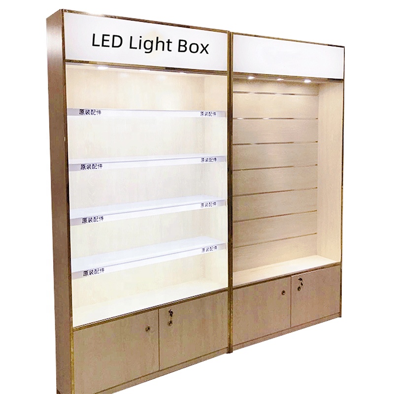 Phone Accessories Cabinet - Vetrina Espositiva Moderna Personalizzata per Negozi
