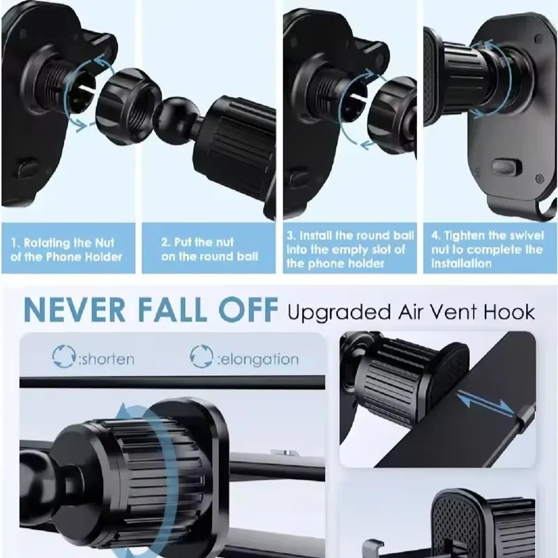 Supporto per telefono da auto, - Phone Accessories Holder Car recensione e prezzo