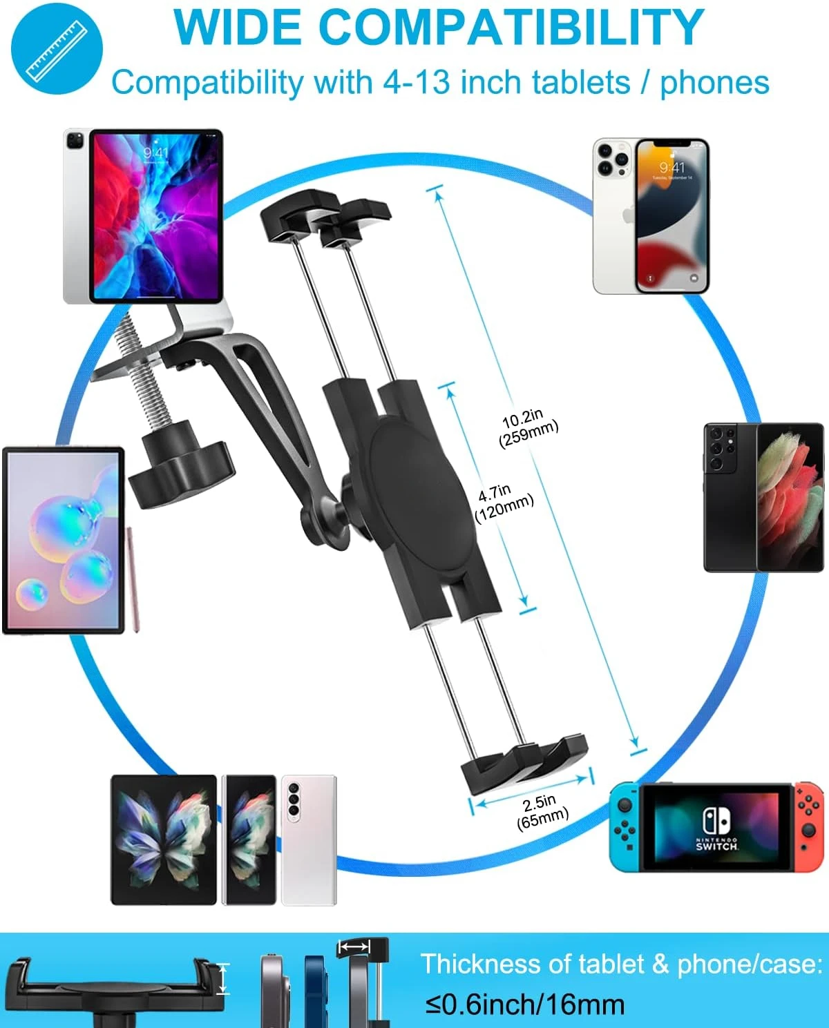 Supporto universale per tablet - Phone Accessories Cabinet recensione e prezzo